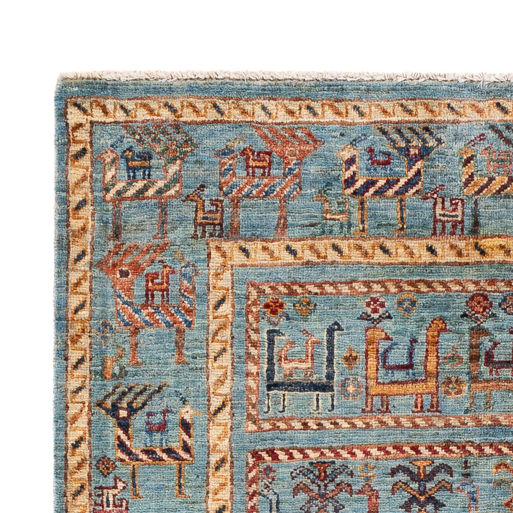 Ziegler Teppich - Ariana - 149 x 103 cm - hellblau