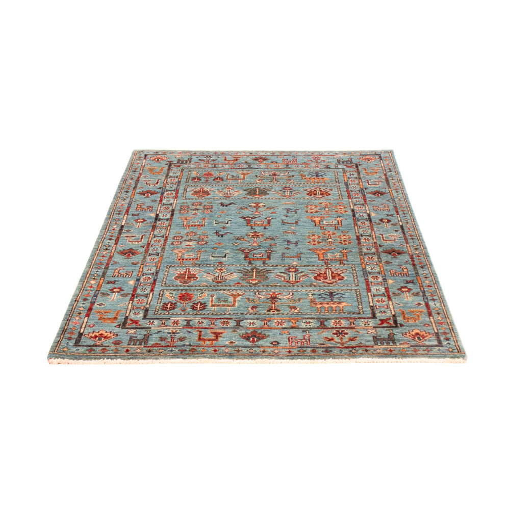 Ziegler Teppich - Ariana - 153 x 100 cm - blau