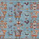 Ziegler Teppich - Ariana - 154 x 102 cm - blau