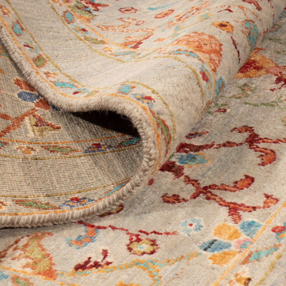 Ziegler Teppich - Ariana - 146 x 100 cm - hellblau