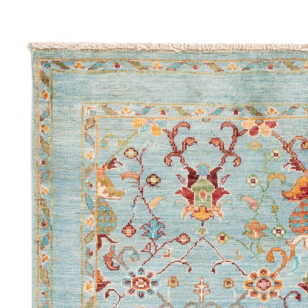 Ziegler Teppich - Ariana - 149 x 100 cm - türkis