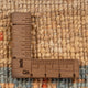 Ziegler Teppich - 150 x 104 cm - blau