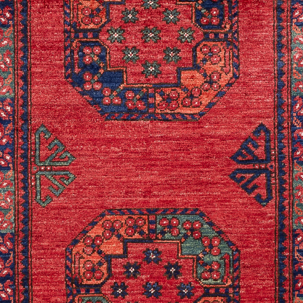 Afghan Teppich - 149 x 104 cm - rot