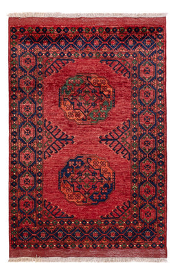 Afghan Teppich - 152 x 105 cm - rot