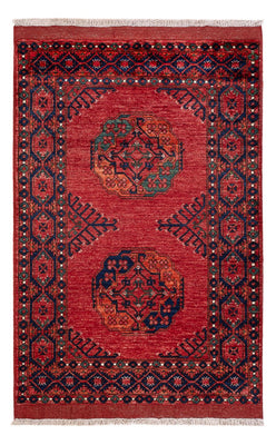 Afghan Teppich - 153 x 103 cm - rot