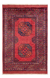 Afghan Teppich - 154 x 102 cm - rot