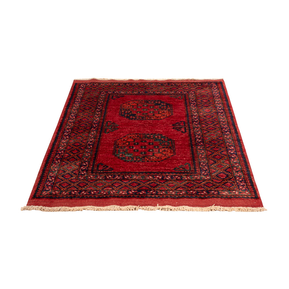 Afghan Teppich - 154 x 102 cm - rot