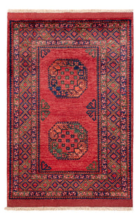 Afghan Teppich - 151 x 104 cm - rot
