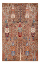 Ziegler Teppich - Ariana - 156 x 96 cm - dunkelbeige