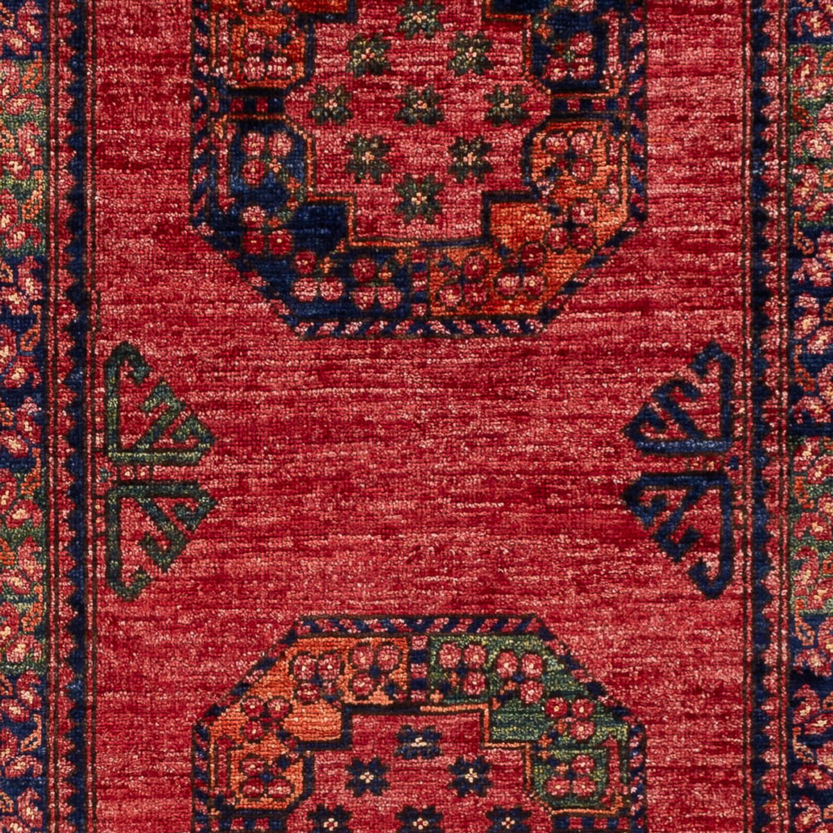 Afghan Teppich - 151 x 103 cm - rot
