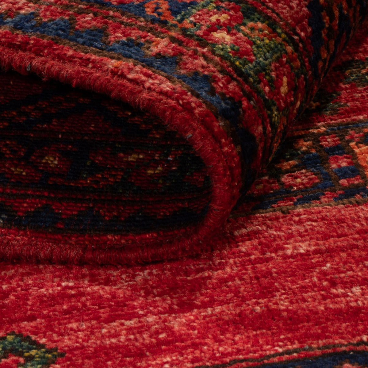 Afghan Teppich - 151 x 103 cm - rot