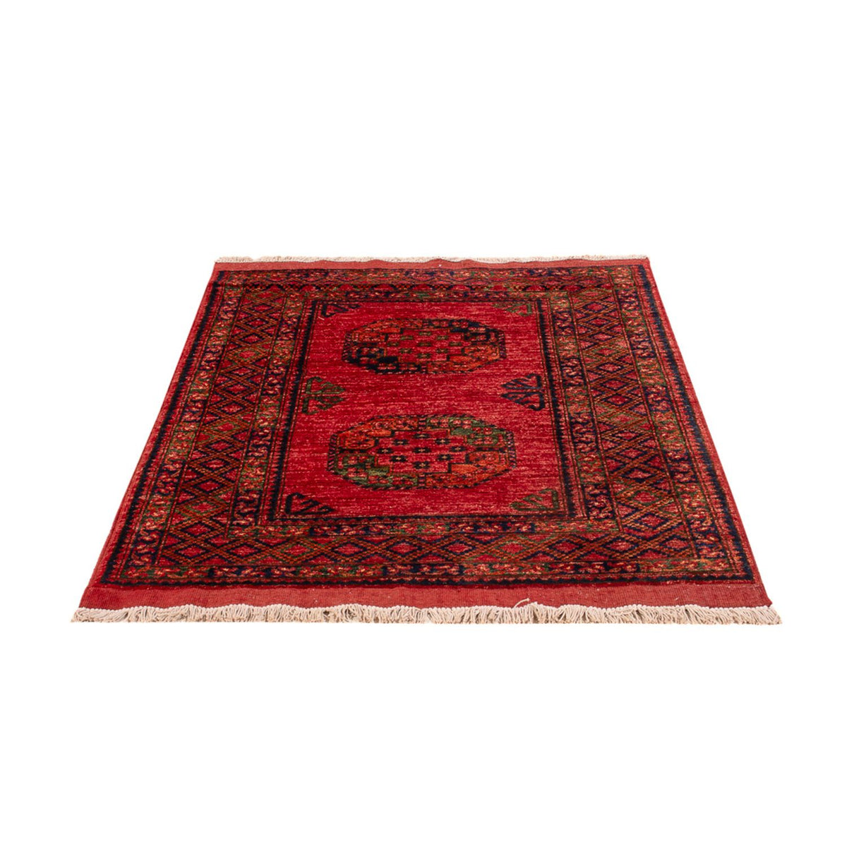 Afghan Teppich - 151 x 103 cm - rot