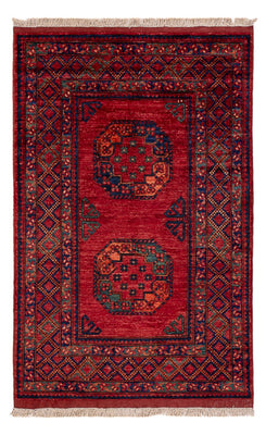 Afghan Teppich - 155 x 103 cm - rot