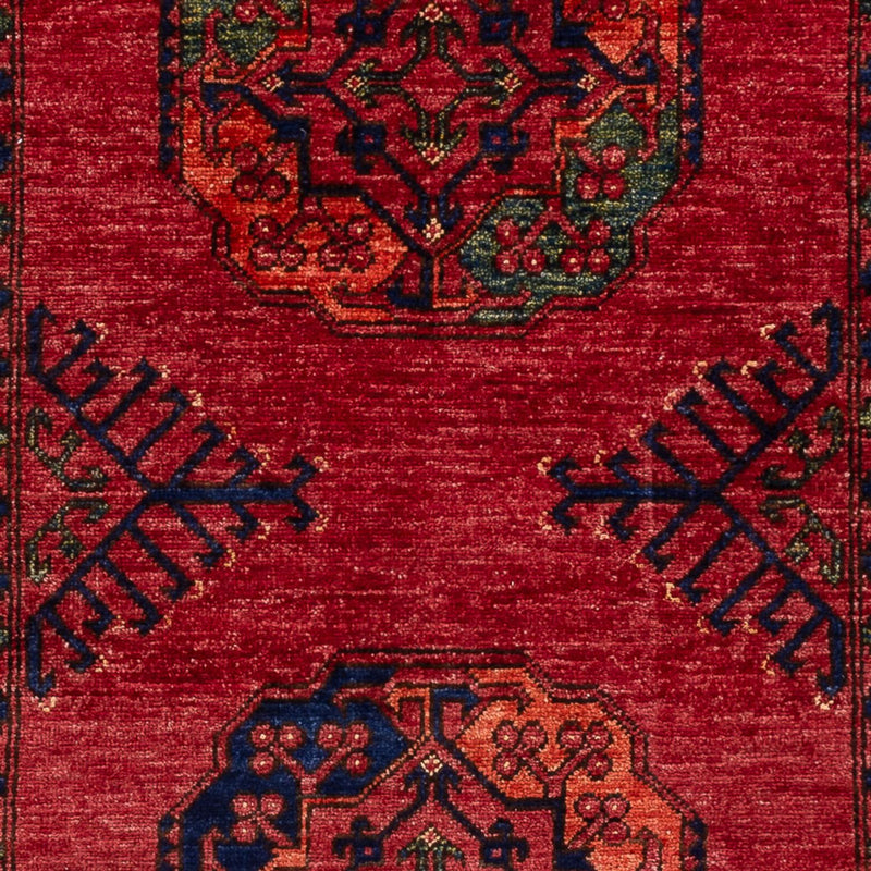 Afghan Teppich - 152 x 99 cm - rot