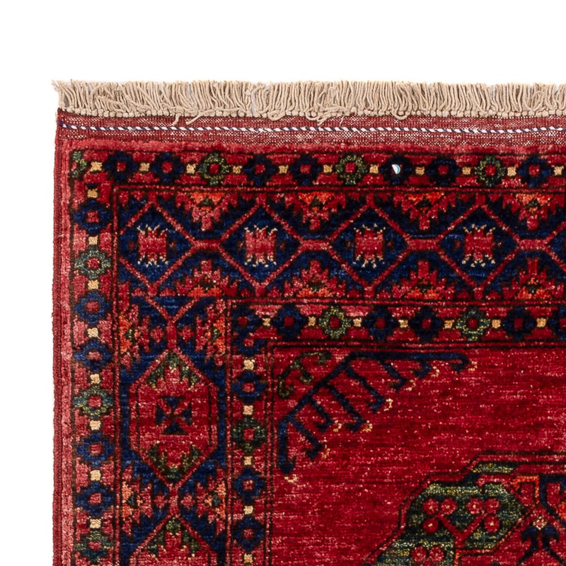 Afghan Teppich - 152 x 99 cm - rot
