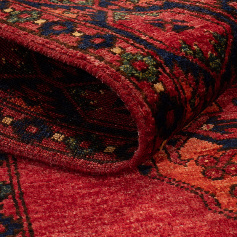 Afghan Teppich - 152 x 99 cm - rot
