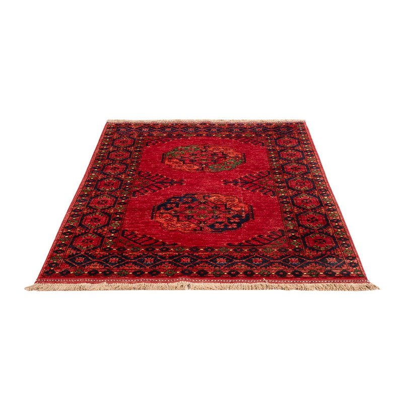 Afghan Teppich - 152 x 99 cm - rot