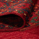 Afghan Teppich - 151 x 102 cm - rot