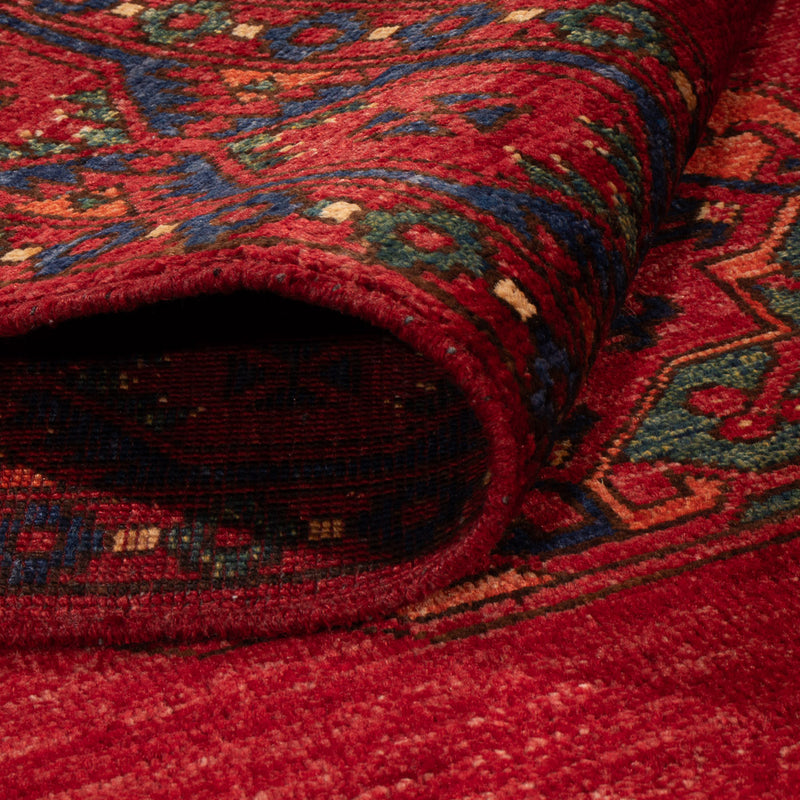 Afghan Teppich - 151 x 102 cm - rot