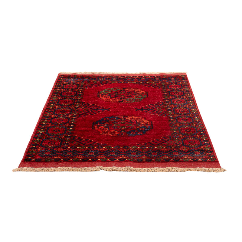 Afghan Teppich - 151 x 102 cm - rot