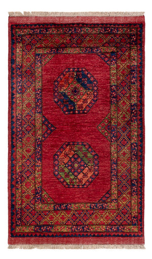 Afghan Teppich - 162 x 102 cm - rot