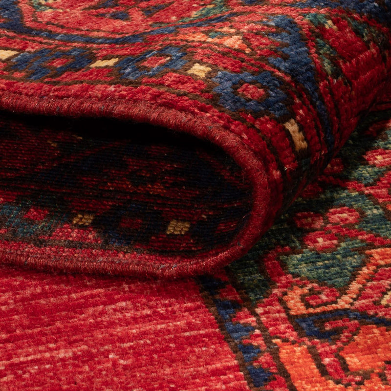 Afghan Teppich - 159 x 106 cm - rot
