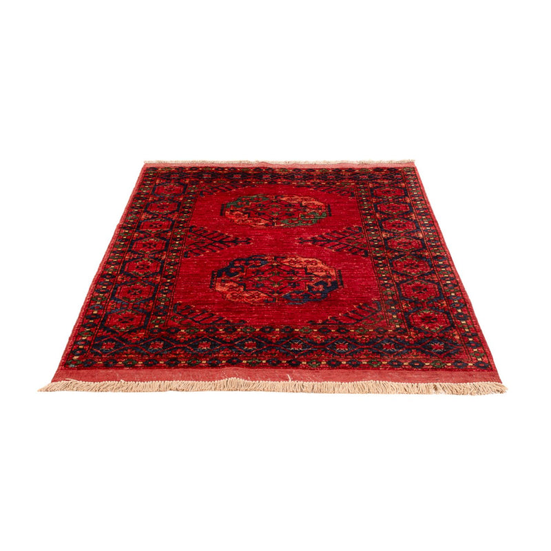 Afghan Teppich - 159 x 106 cm - rot