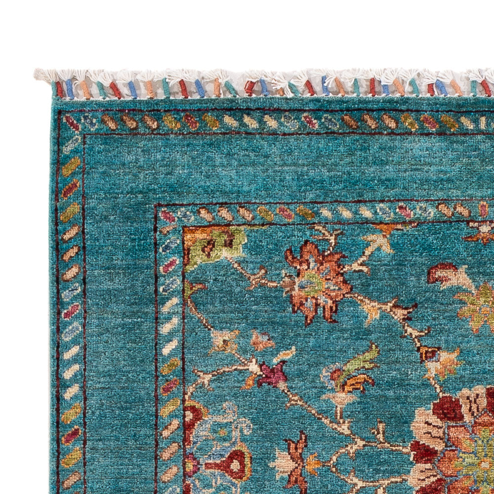 Ziegler Teppich - Ariana - 153 x 102 cm - dunkelgrün