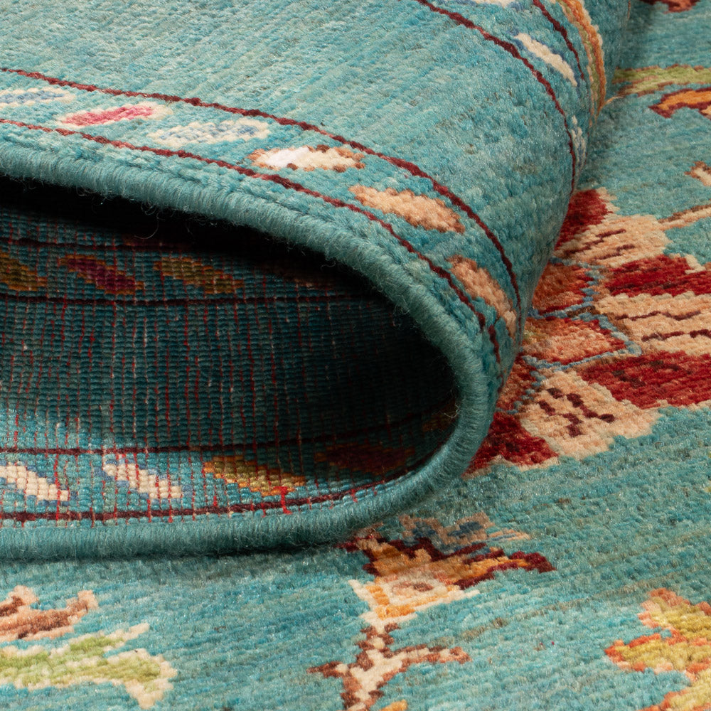 Ziegler Teppich - Ariana - 153 x 102 cm - dunkelgrün