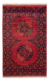 Afghan Teppich - 158 x 99 cm - rot