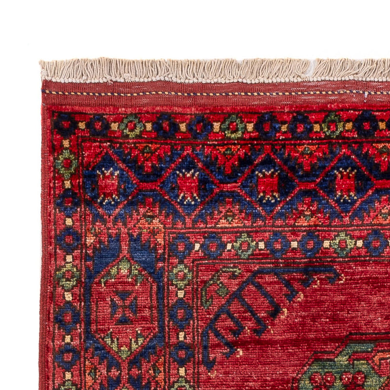 Afghan Teppich - 158 x 99 cm - rot