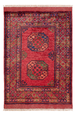 Afghan Teppich - 148 x 103 cm - rot
