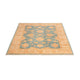 Ziegler Teppich - 143 x 100 cm - blau