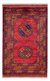 Afghan Teppich - 159 x 108 cm - rot