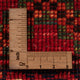 Afghan Teppich - 159 x 108 cm - rot