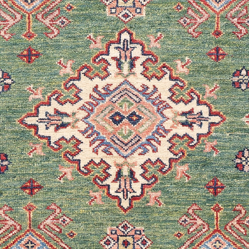 Ziegler Teppich - Kazak - 160 x 98 cm - grün