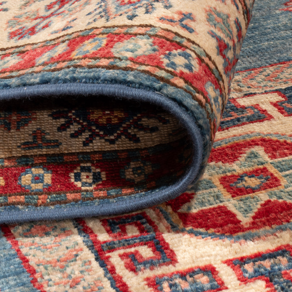 Ziegler Teppich - Kazak - 150 x 104 cm - blau