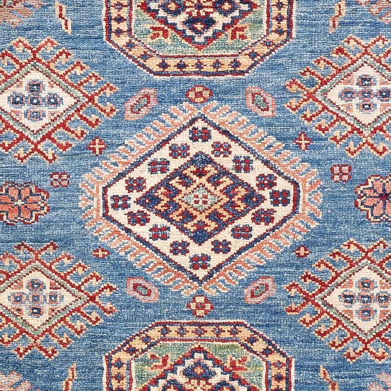 Ziegler Teppich - Kazak - 99 x 155 cm - blau