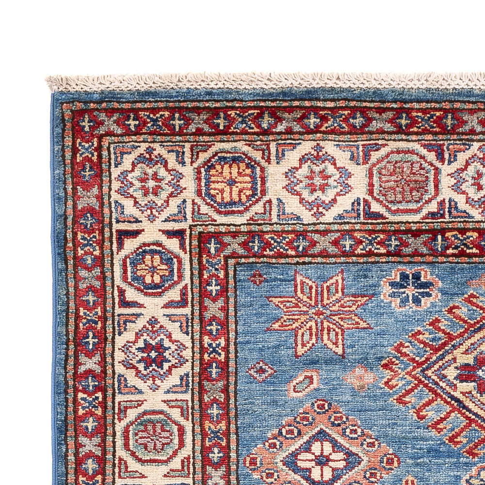 Ziegler Teppich - Kazak - 99 x 155 cm - blau