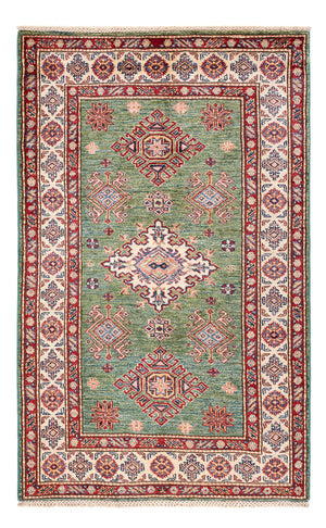 Ziegler Teppich - Kazak - 158 x 99 cm - grün