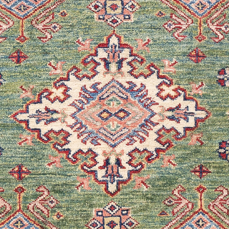 Ziegler Teppich - Kazak - 157 x 101 cm - grün