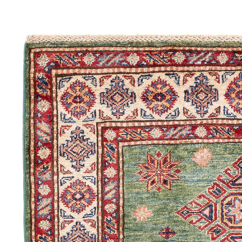 Ziegler Teppich - Kazak - 157 x 101 cm - grün