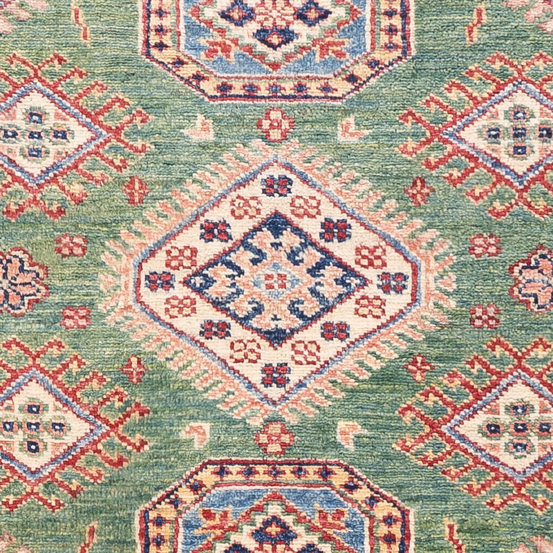 Ziegler Teppich - Kazak - 155 x 102 cm - grün