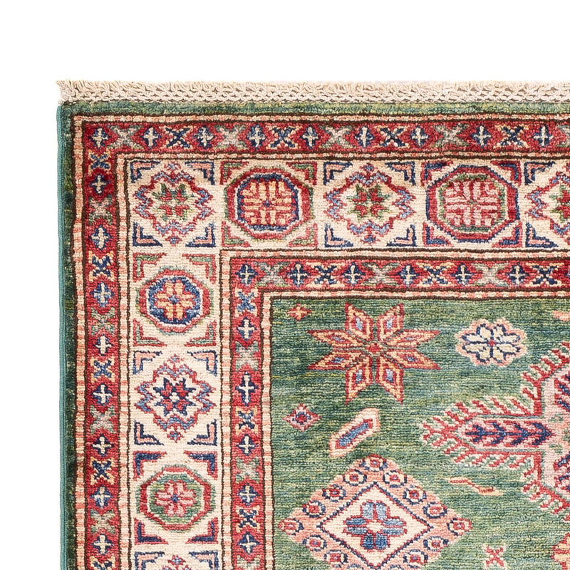 Ziegler Teppich - Kazak - 155 x 102 cm - grün