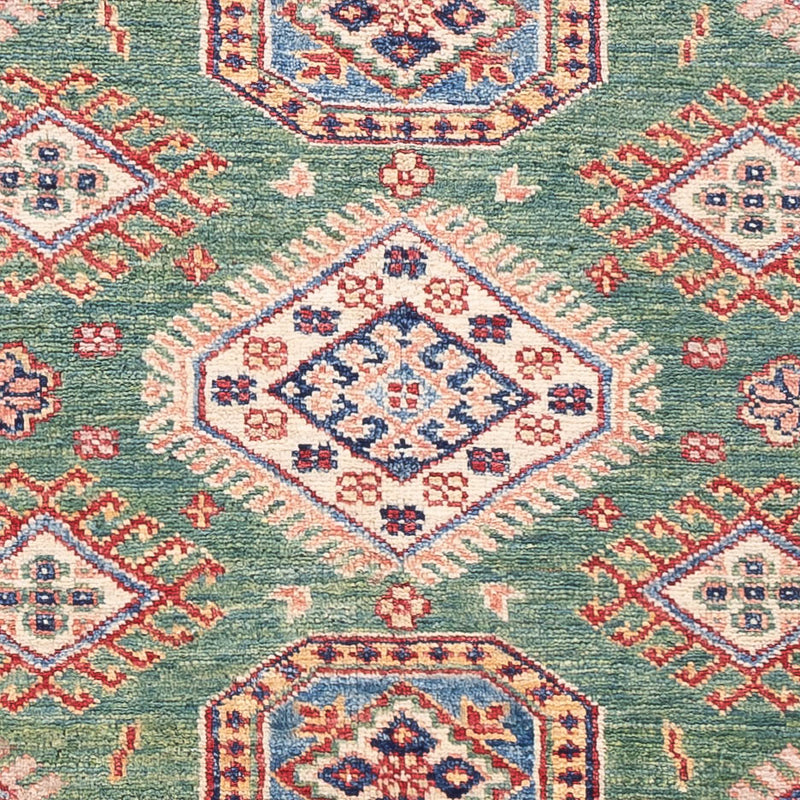Ziegler Teppich - Kazak - 155 x 104 cm - grün