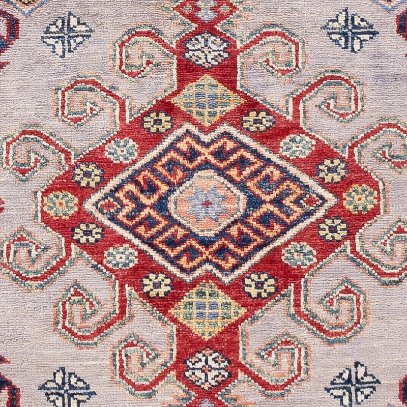 Ziegler Teppich - Kazak - 151 x 95 cm - hellgrau