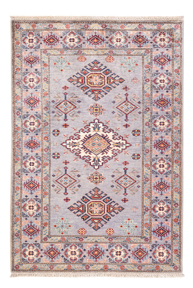 Ziegler Teppich - Kazak - 147 x 100 cm - hellblau