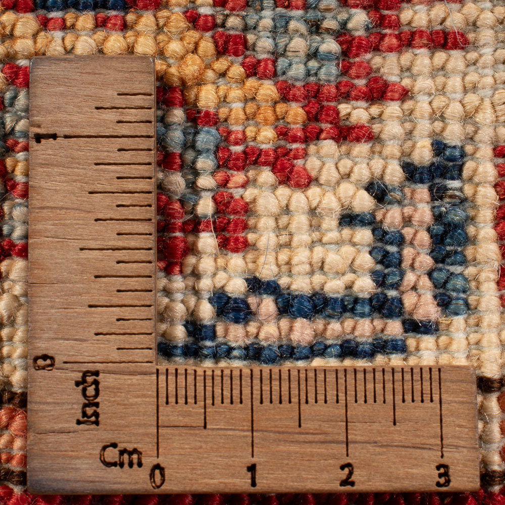 Ziegler Teppich - Kazak - 146 x 99 cm - grün