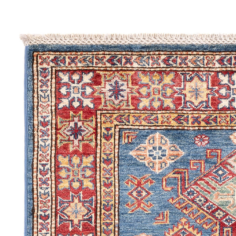 Ziegler Teppich - Kazak - 154 x 99 cm - blau