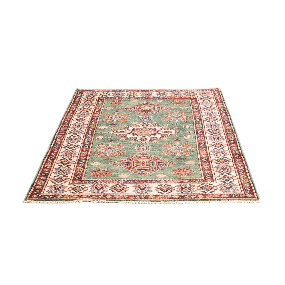 Ziegler Teppich - Kazak - 154 x 99 cm - grün